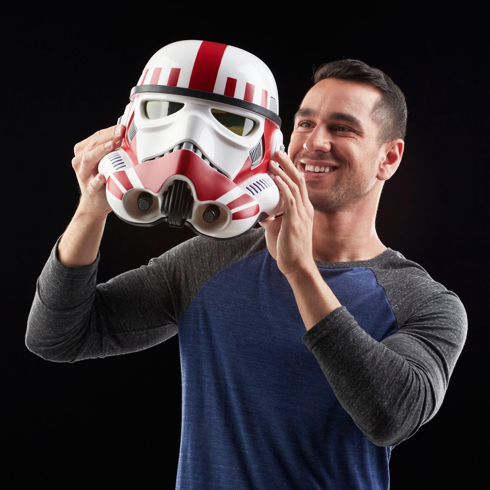 STAR WARS The Black Series Shock Trooper Electronic Helmet