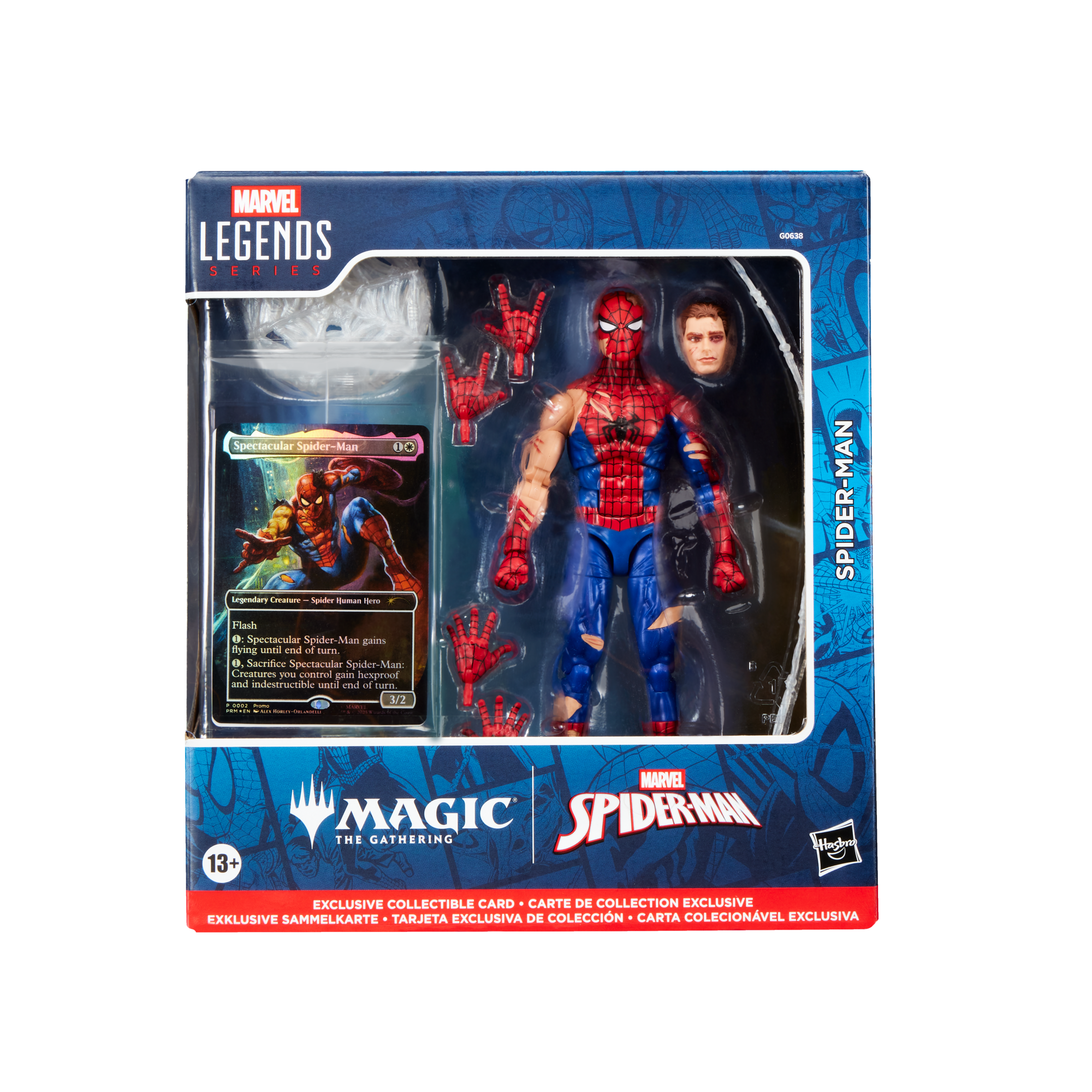Marvel Legends Series Magic: The Gathering Battle-Damaged Spider-Man