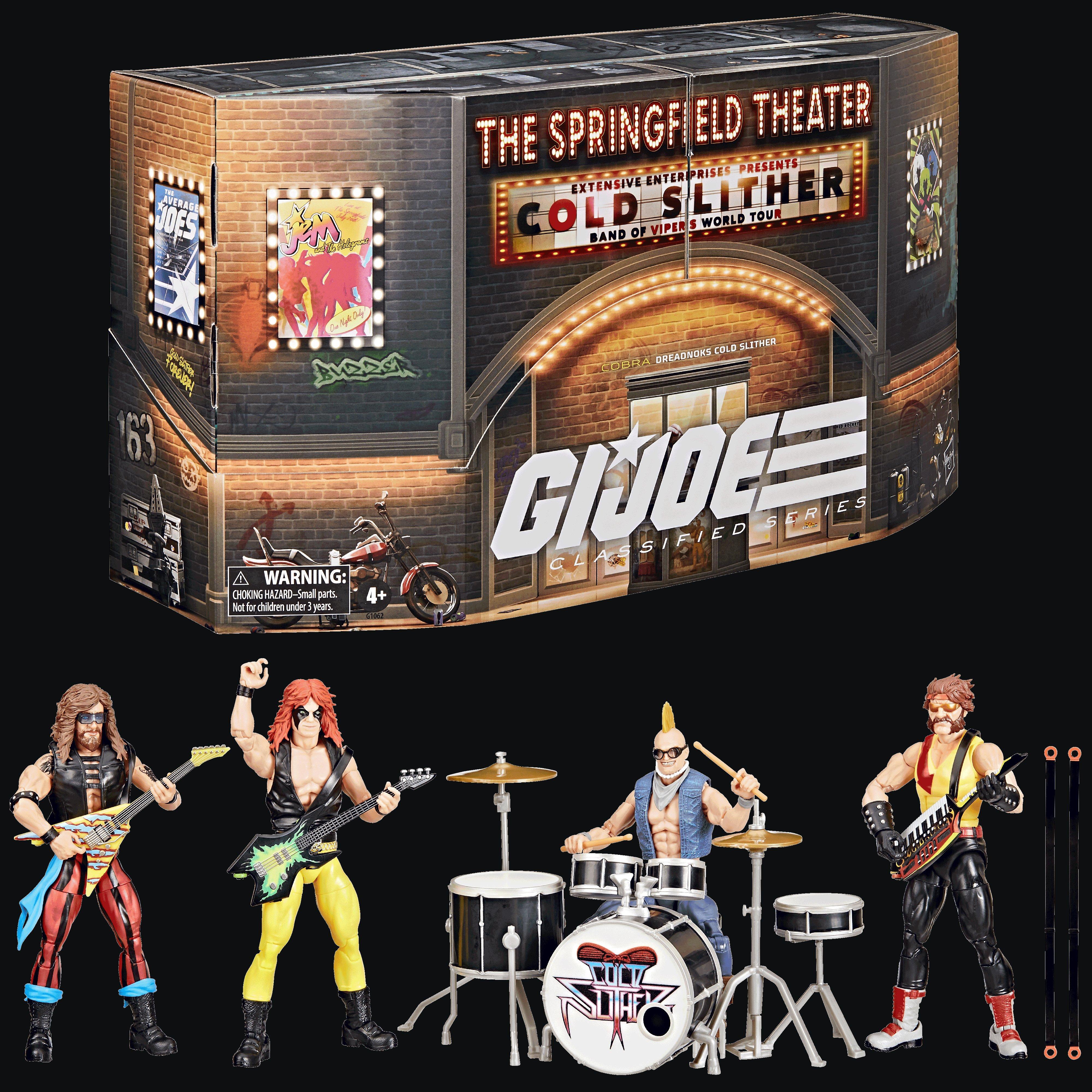 G.I. Joe Classified Series #163, Dreadnoks Cold Slither: Band of Vipers Tour Commemorative Action Figure Set
