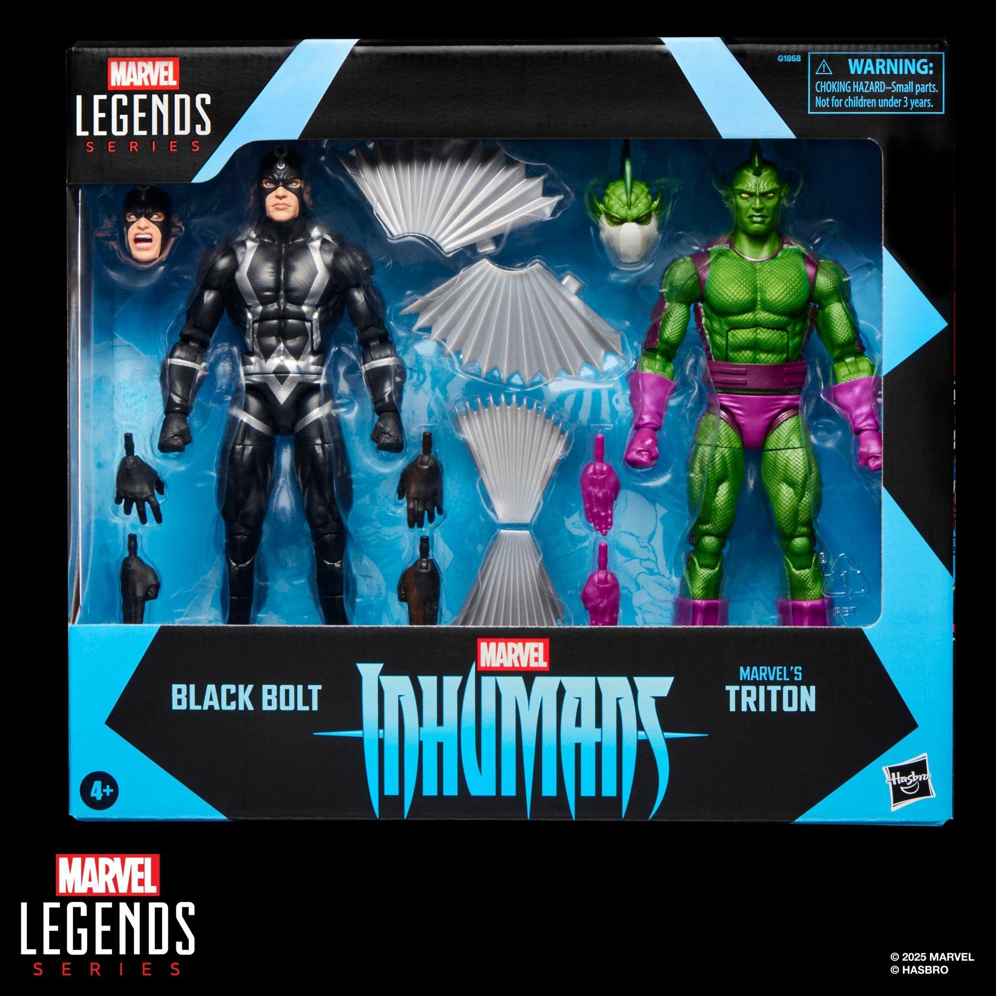 Marvel Legends Series Inhumans Black Bolt & Marvel’s Triton