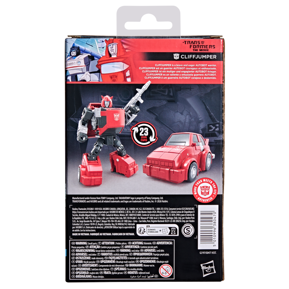 Transformers Studio Series The Transformers: The Movie Deluxe Class Cliffjumper