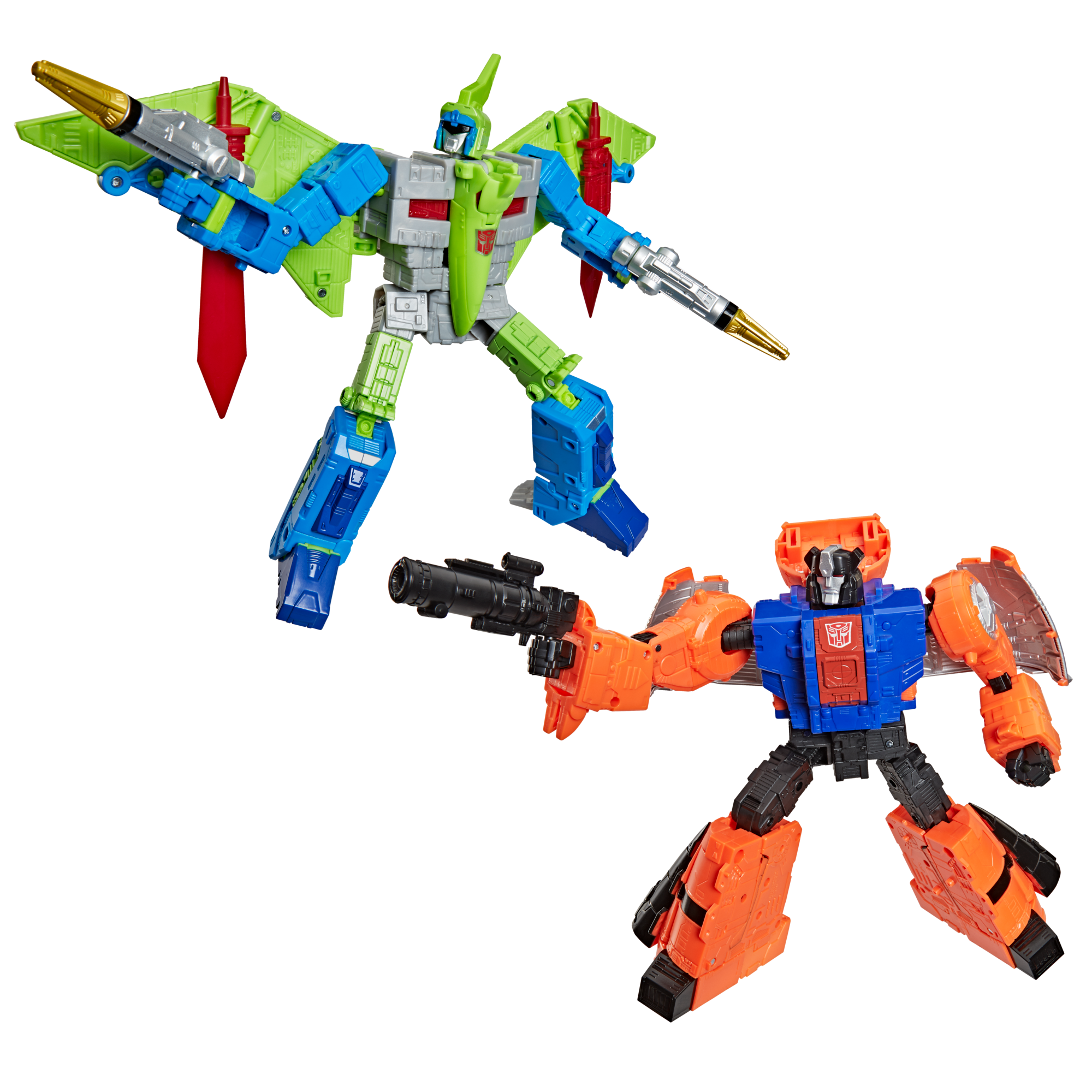 Transformers Age of the Primes G2 Dinobot Swoop and G2 Dinobot Sludge