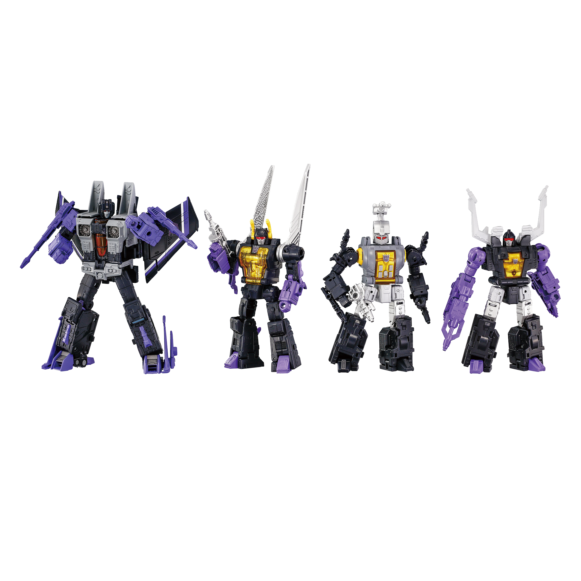 Transformers Takara Tomy Dramatic Capture Series Decepticons Part 2
