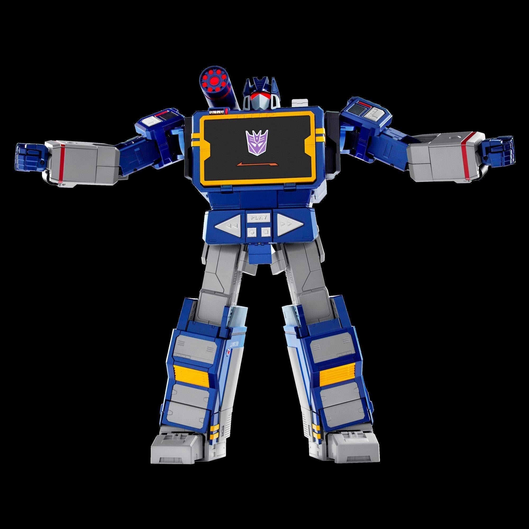 Transformers G1 Flagship Soundwave Auto-Converting Robot by Robosen